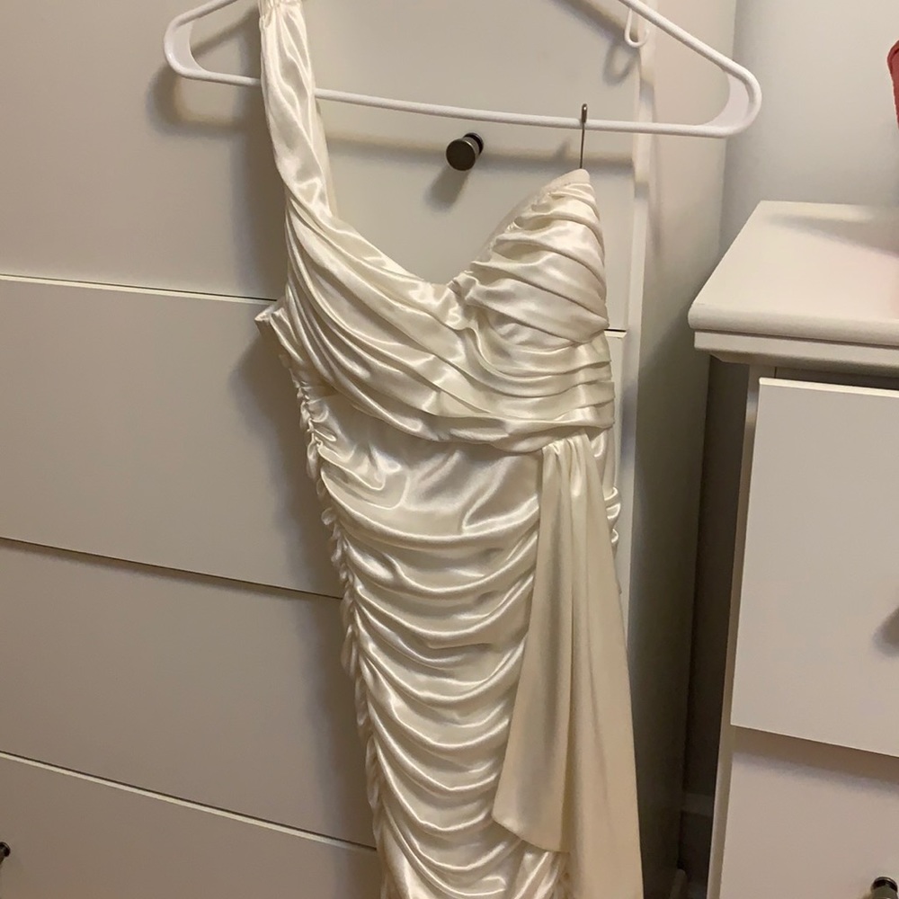 Elegant white dress